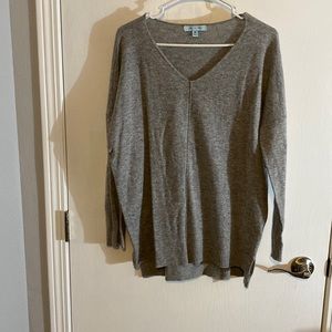 She and Sky Gray 3/4 Sweater